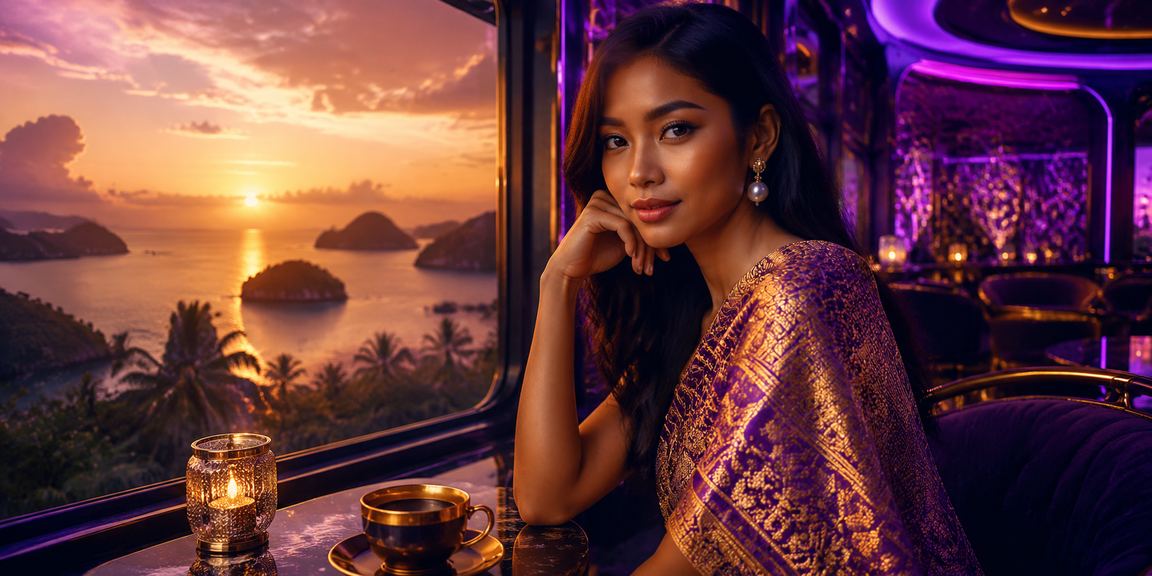 Pemain kasino serius menikmati sesi taruhan besar dengan kopi lokal Vietnam